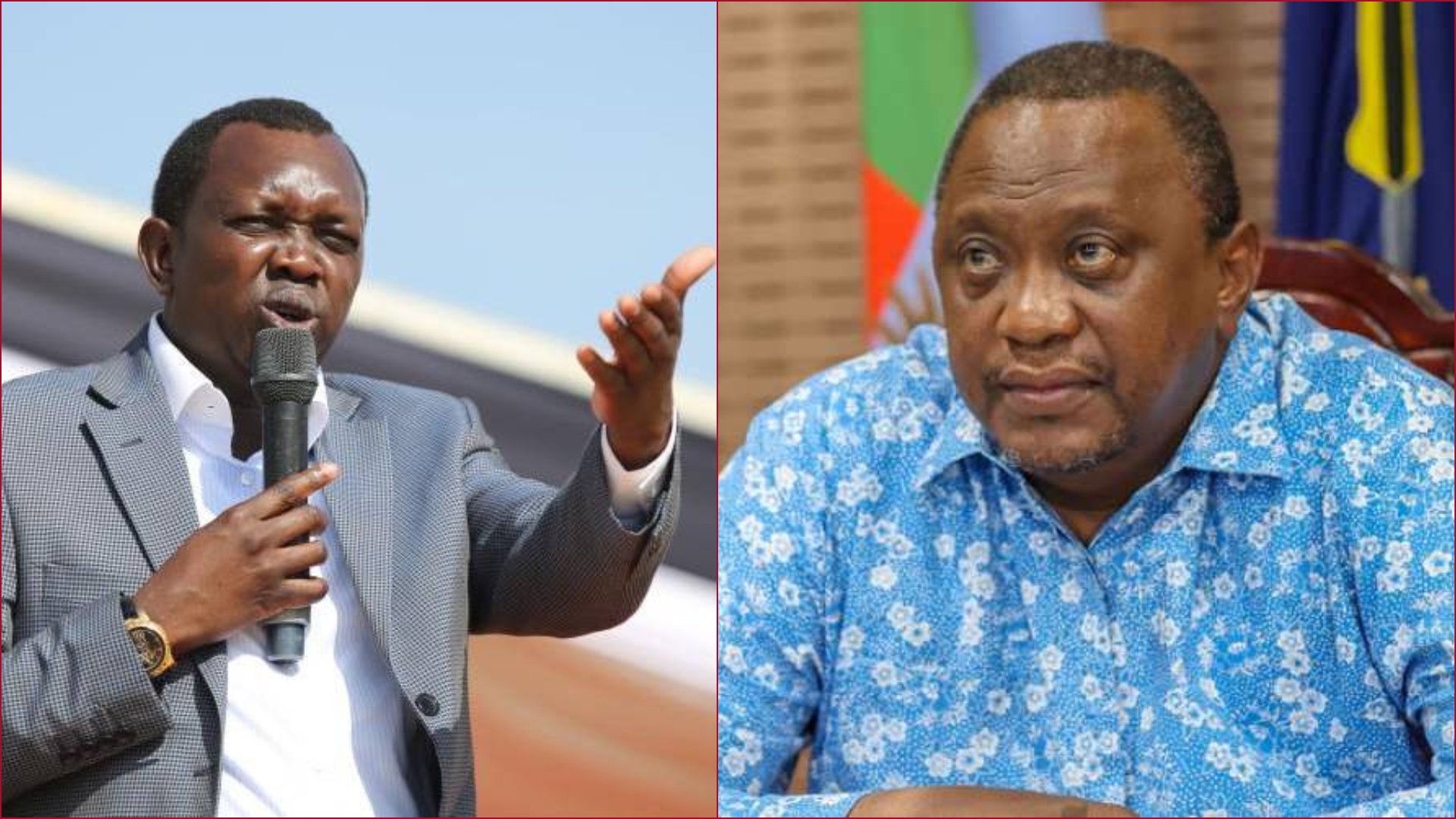 Kapseret MP Oscar Sudi blasted former president Uhuru Kenyatta for criticising President William Ruto.